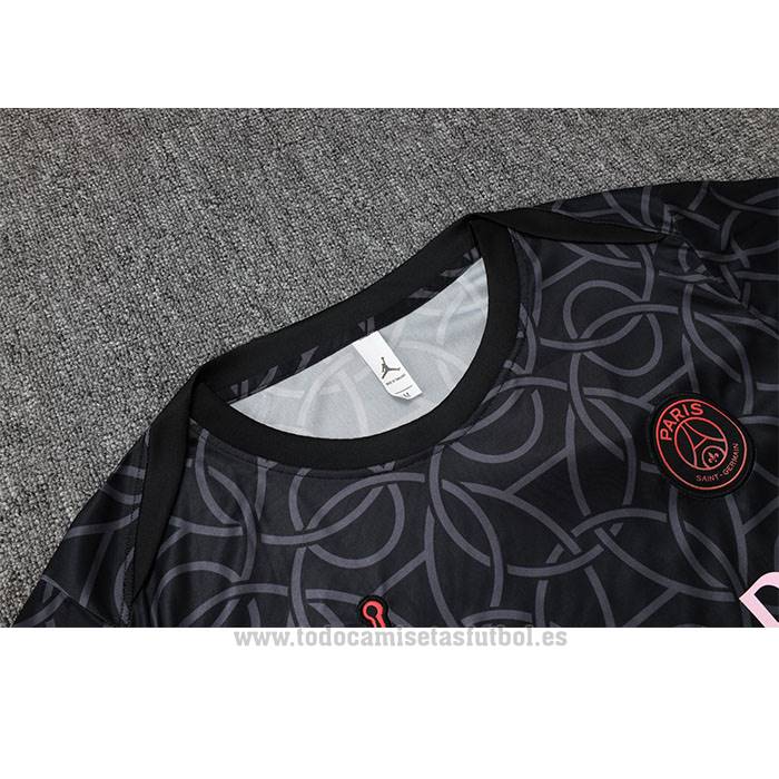 Chandal del Paris Saint-Germain Jordan Manga Corta 2024-2025 Negro - Pantalon Corto
